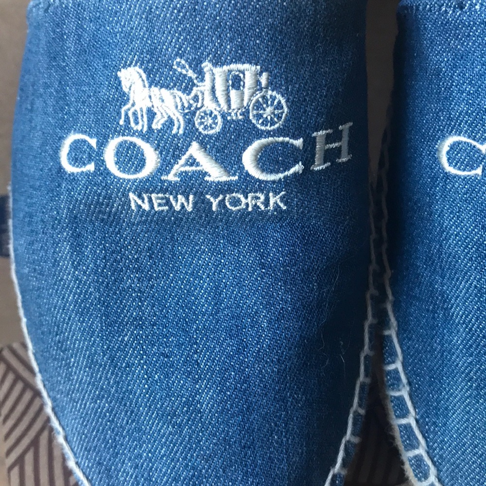 ✨SOLD✨COACH ESPADRILLES - Picture 3 of 9
